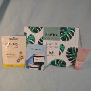 bundle lot 4 face masks NEW ahava herbivore sephora bawdy butt bliss (42)